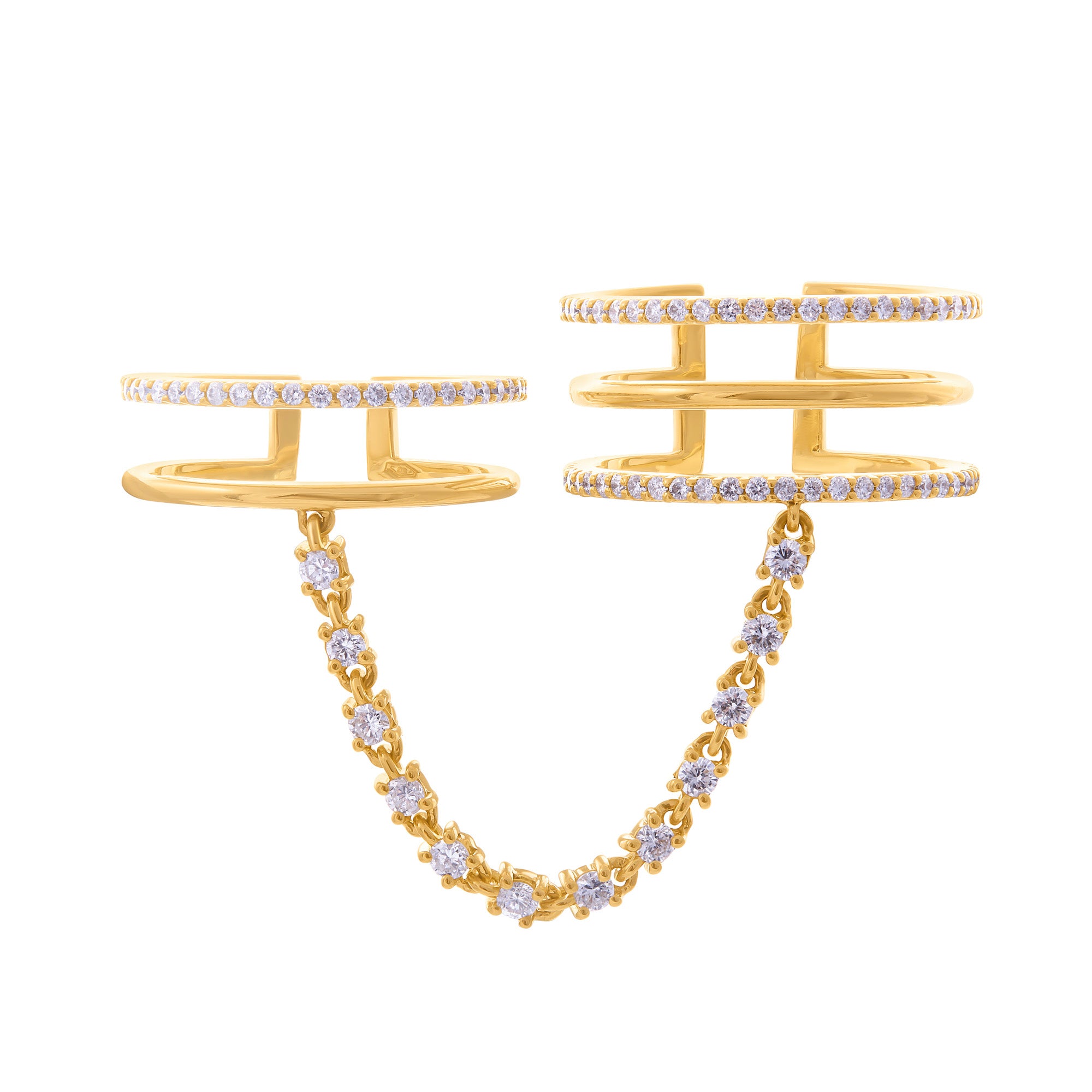 Empire Double Ring