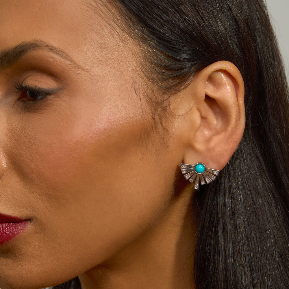 Egyptian Turquoise Studs