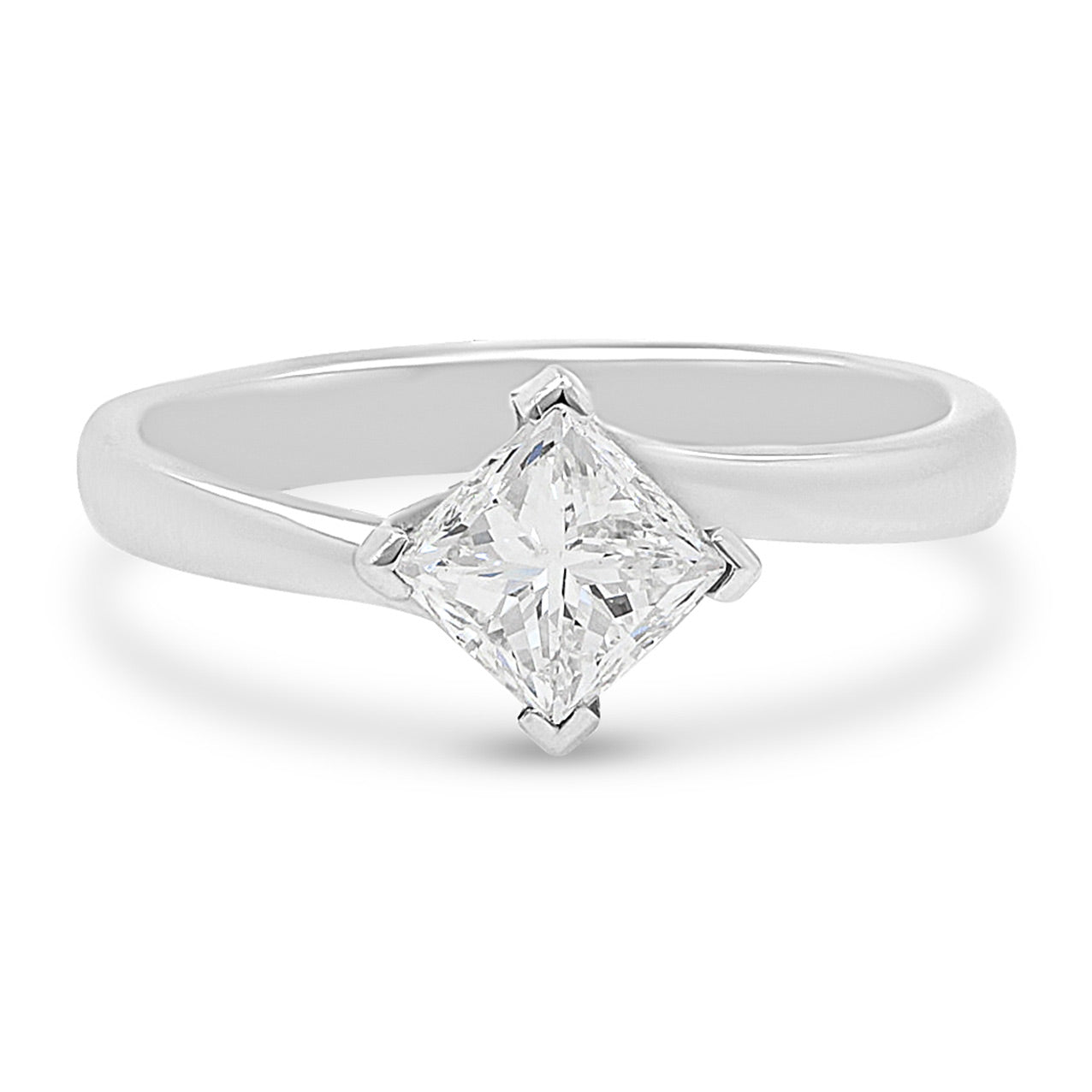 Princess Cut Diamond Engagement Rings