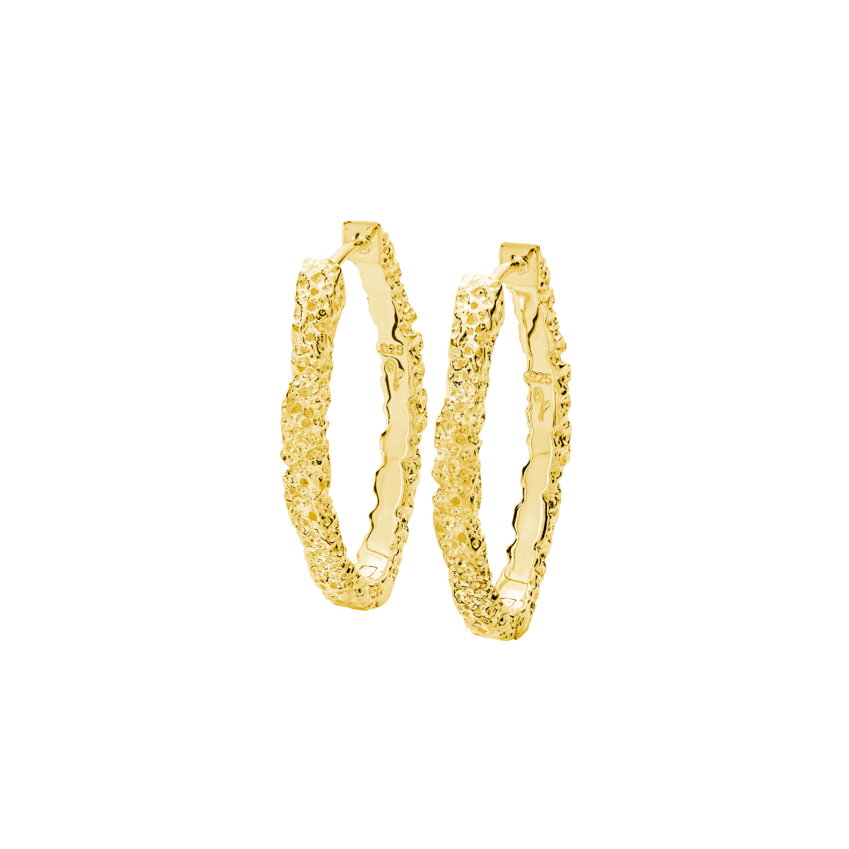 Hula Medium Hoop Earring