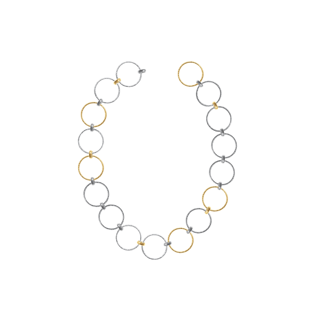 Multi Finish Hula Necklace