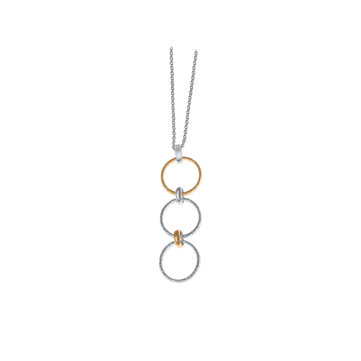 Triple Hula Multi-Finish Long Necklace