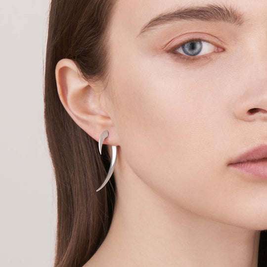 SILVER HOOK EARRINGS