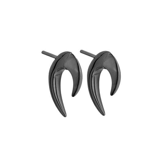SILVER BLACK RHODIUM MINI TALON