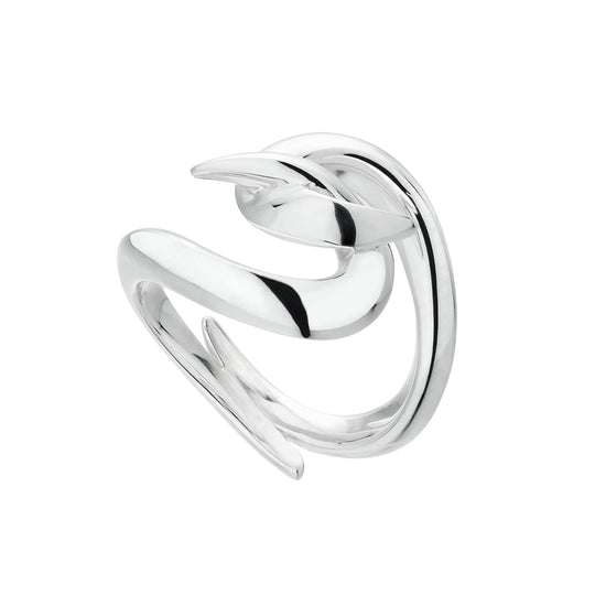 SILVER HOOK RING
