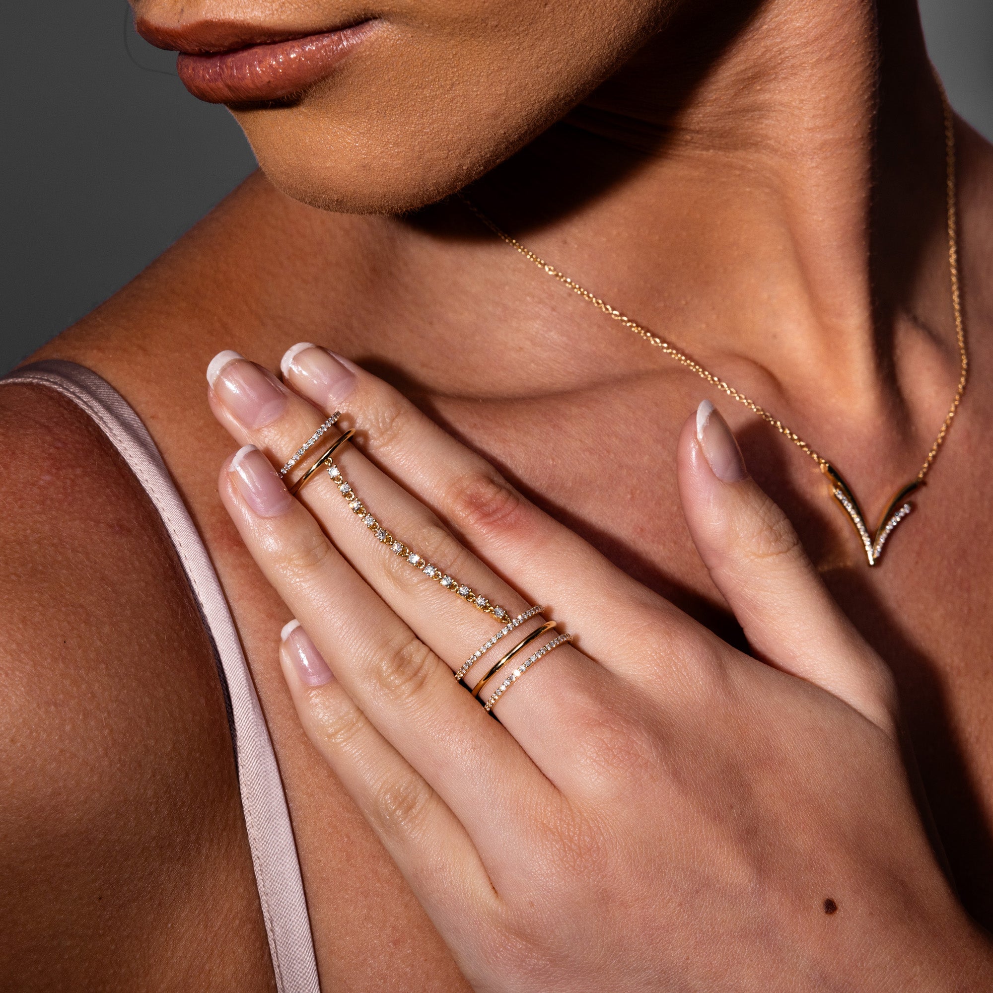 Empire Double Ring