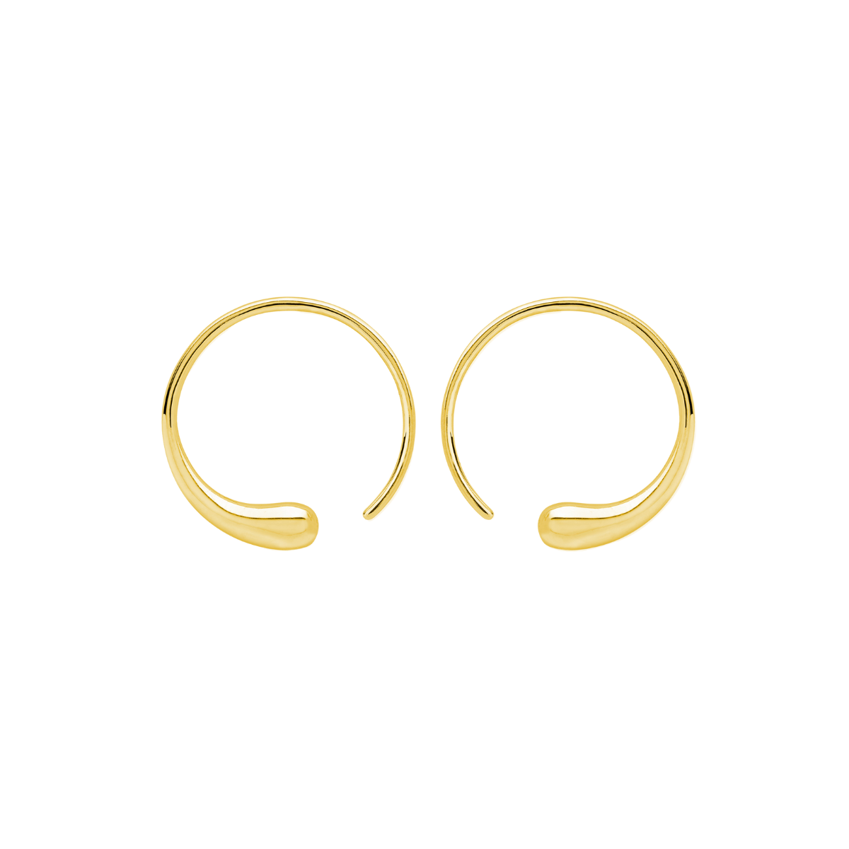 Large Luna Hoop Earrings