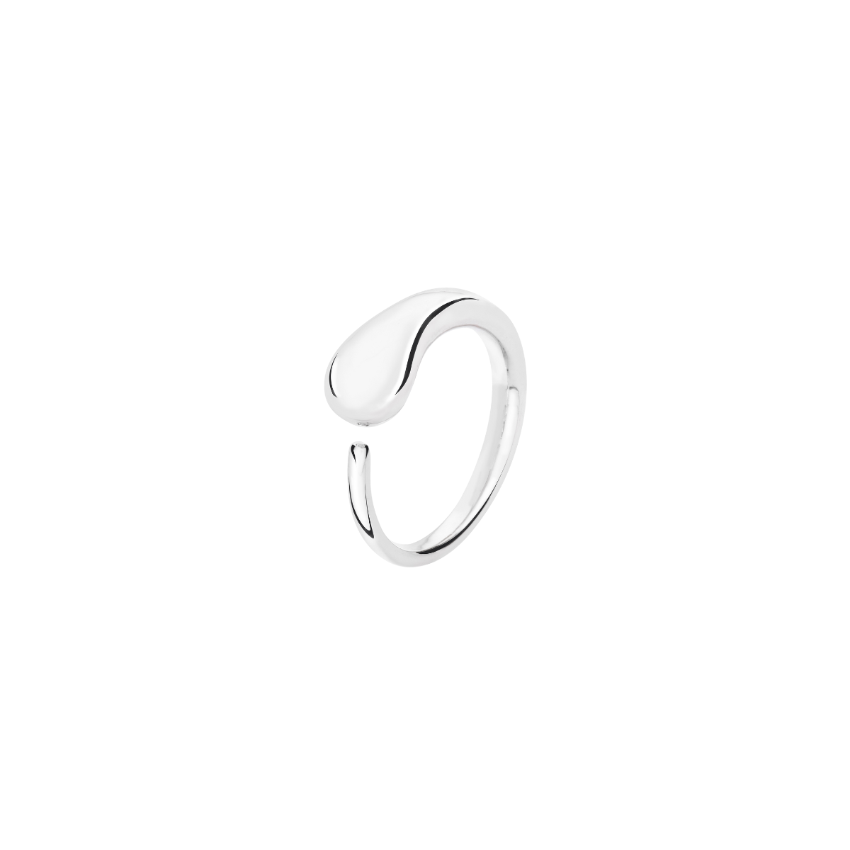 Open Luna Drop Ring