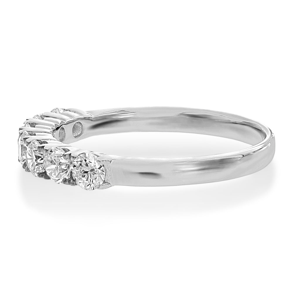 Platinum 0.61CT Diamond Ring