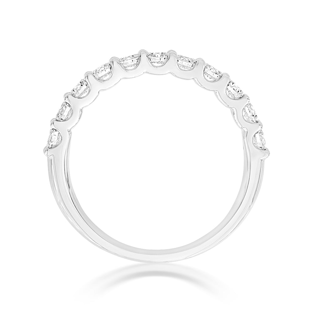 Platinum 0.82ct Diamond Ring