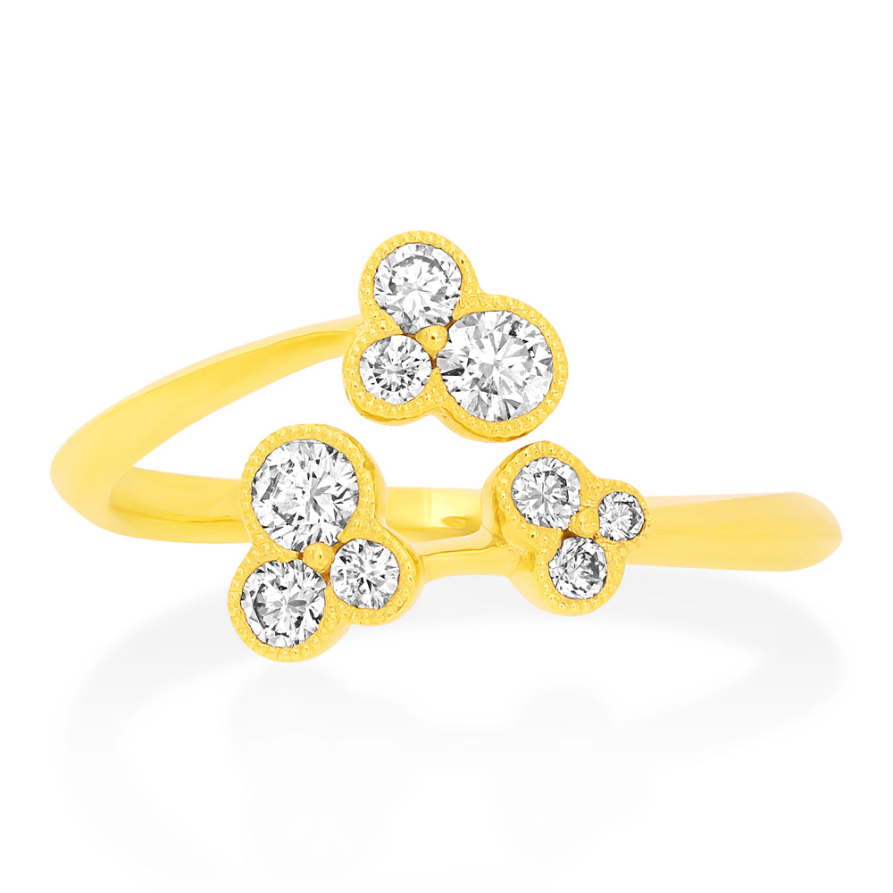 18Ct. Yellow Gold 0.38ct Diamond Ring