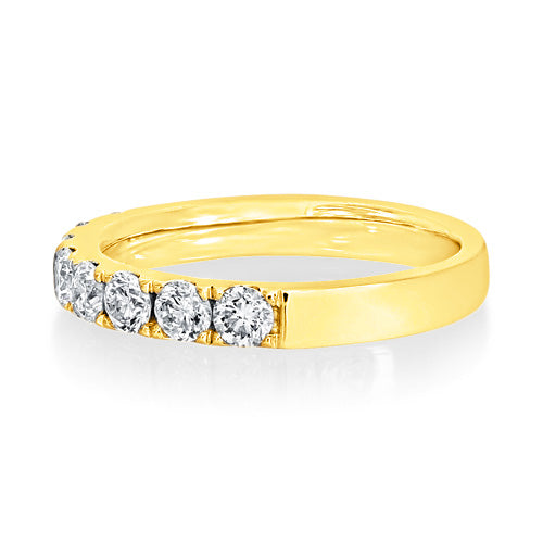 18Ct. Yellow Gold 0.80ct Diamond Ring