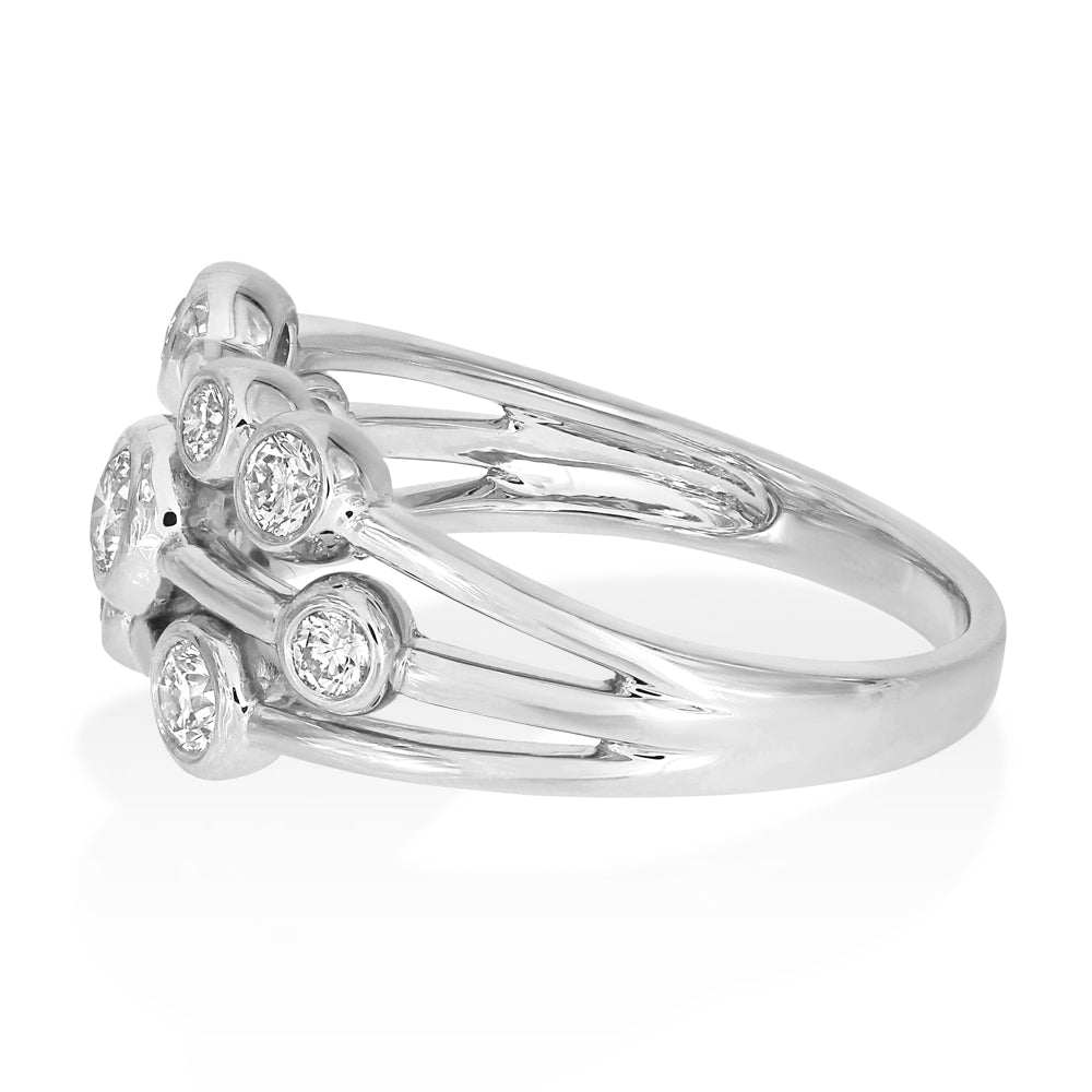 Platinum 0.50ct Diamond Ring