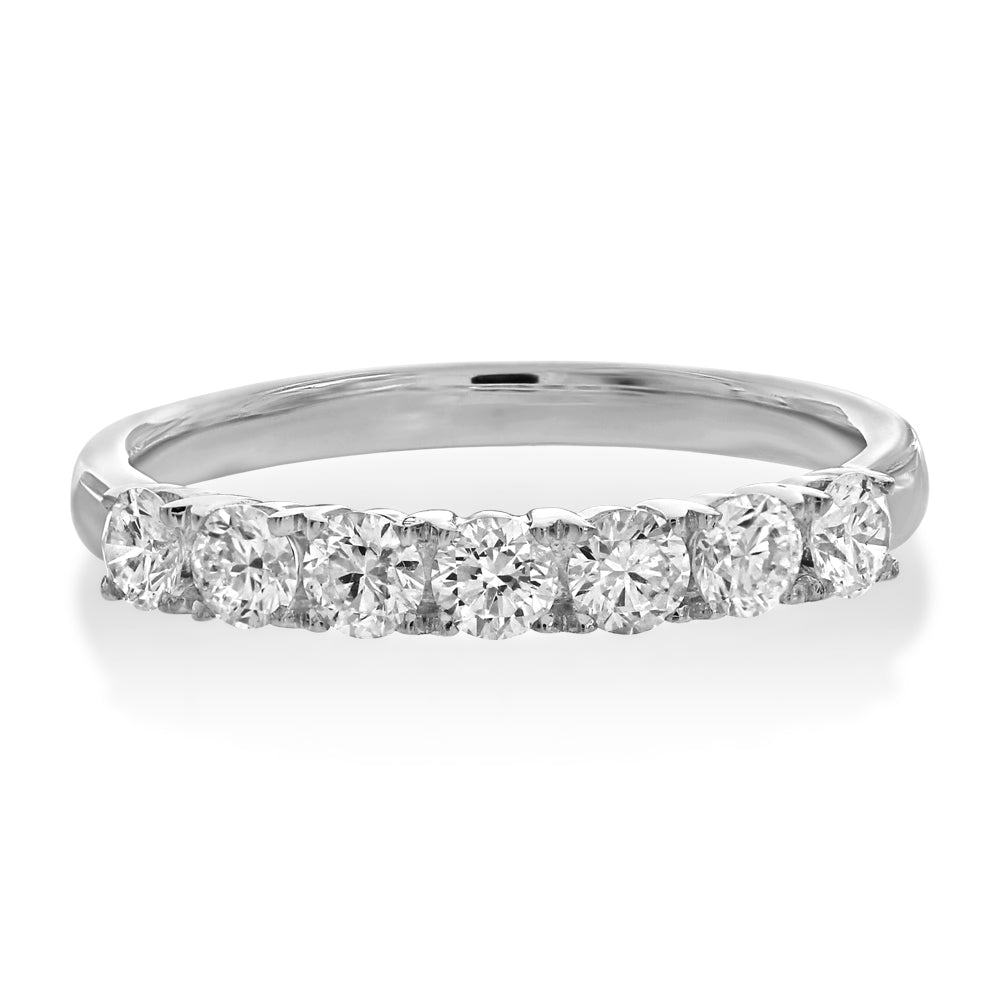 Platinum 0.61CT Diamond Ring