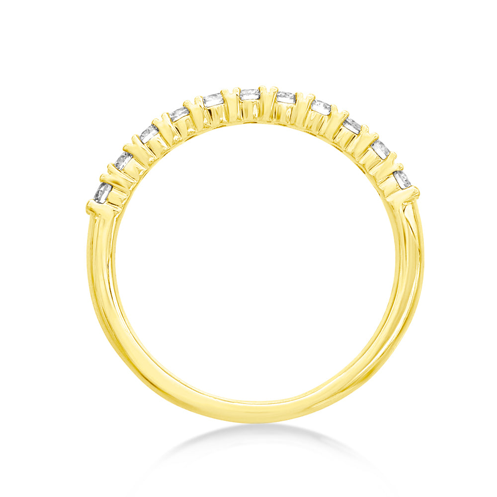 18ct. Yellow Gold 0.39ct Diamond Ring