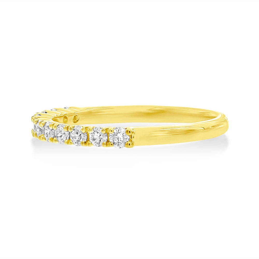 18ct. Yellow Gold 0.39ct Diamond Ring