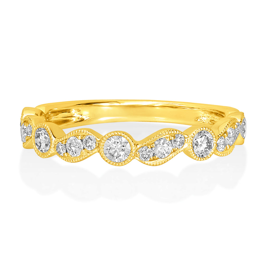 18ct. Yellow Gold 0.57ct Diamond Ring