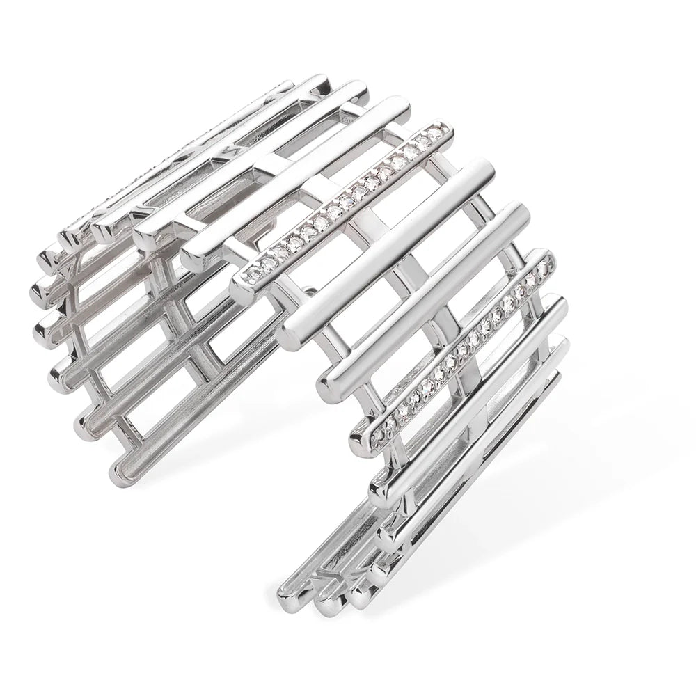 Melody Key Cuff Bangle