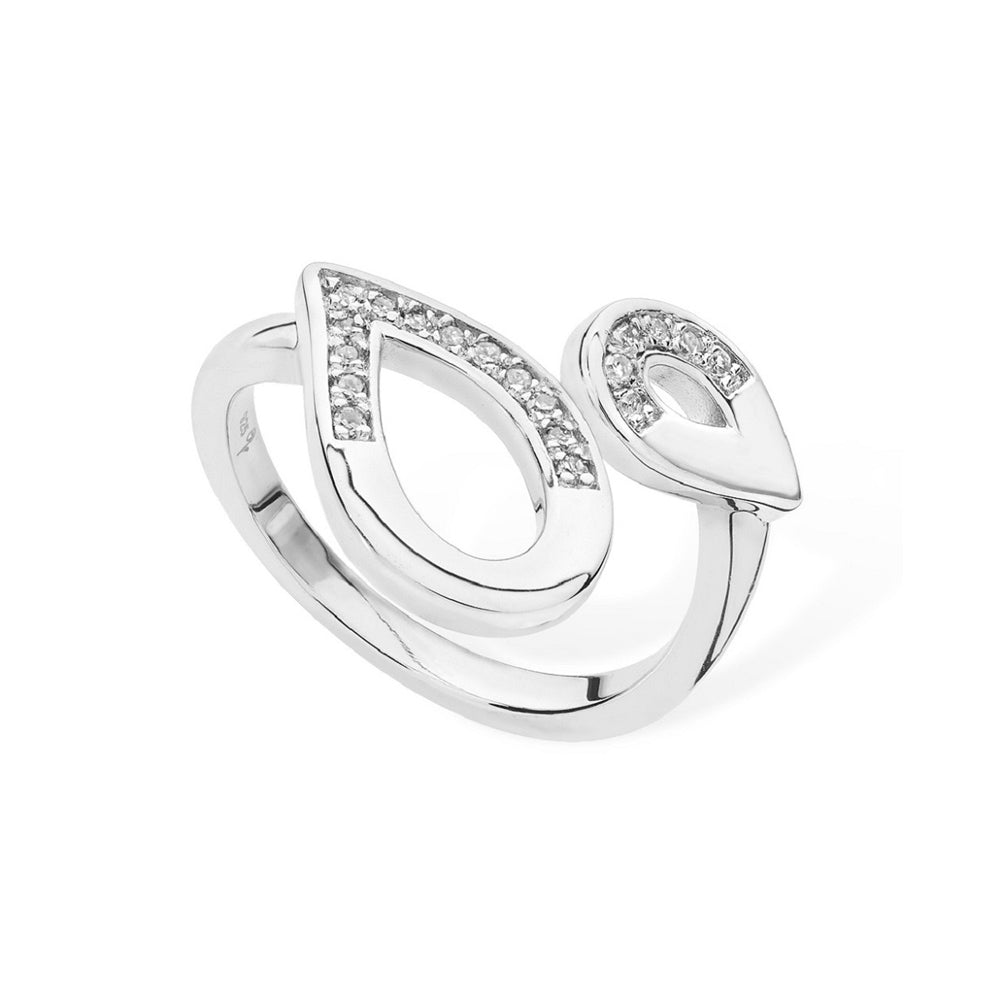 Melting Diamond Ring