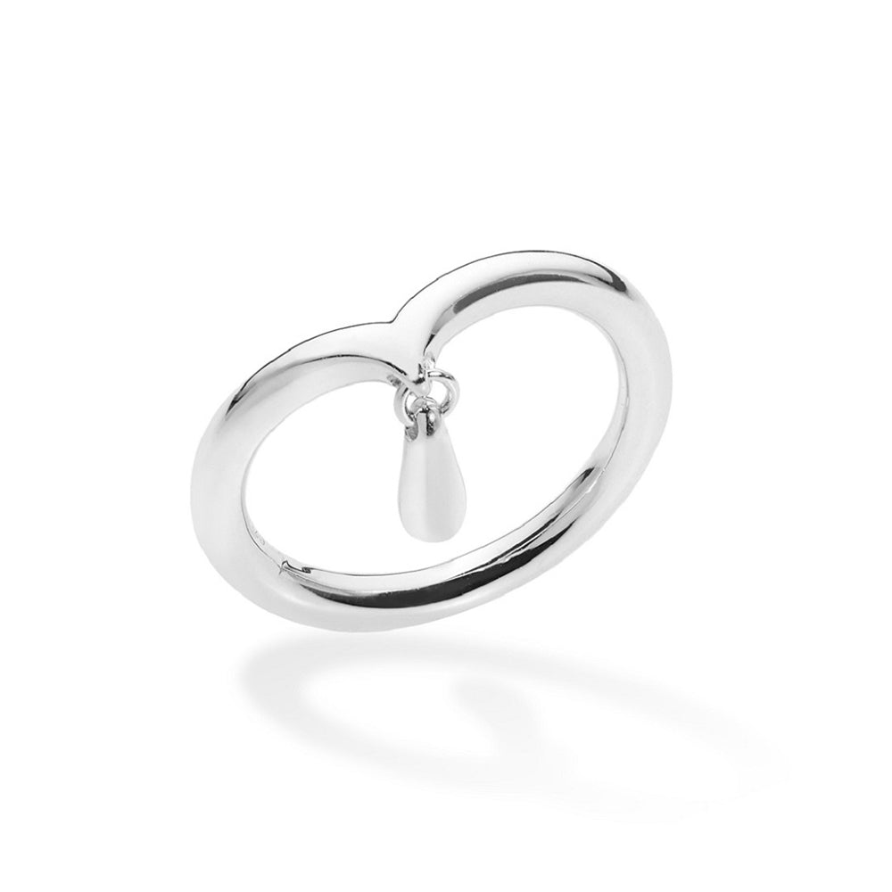 Midi Ring with Drip