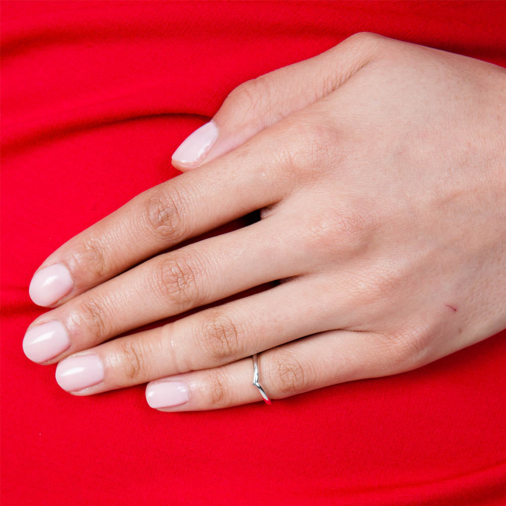 Wish Bone Midi Drip Ring