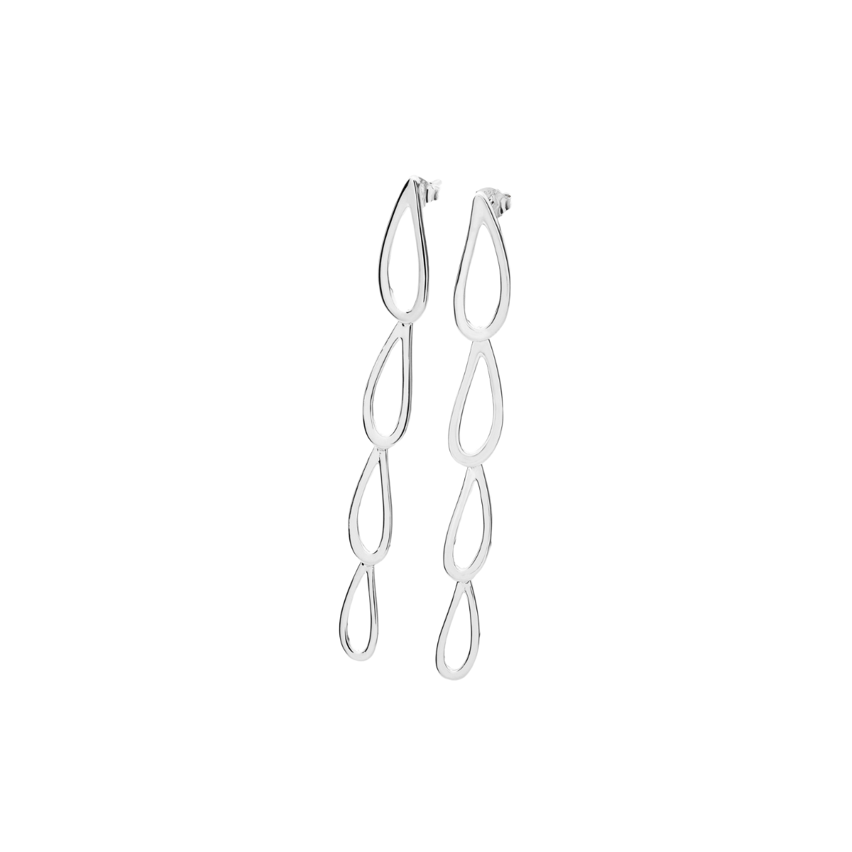 Large Petal Drop Earrings