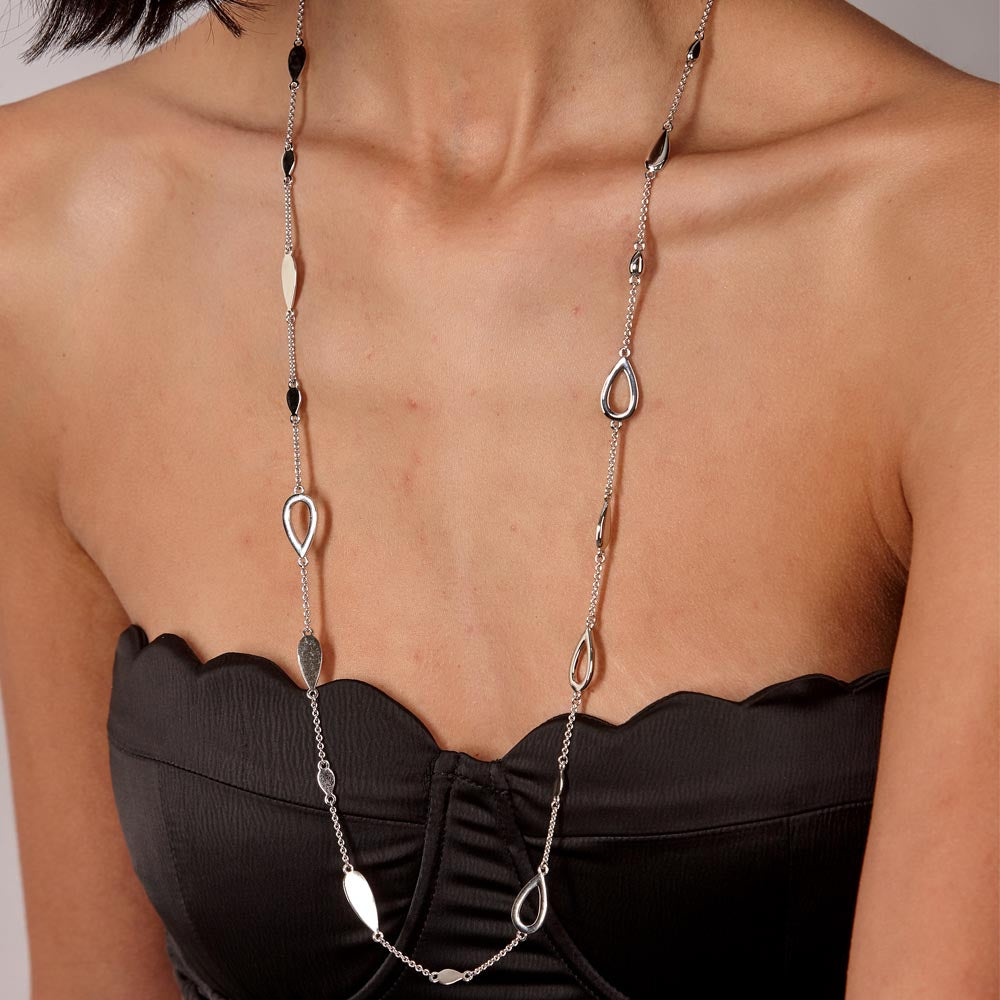 Station Petal Necklace
