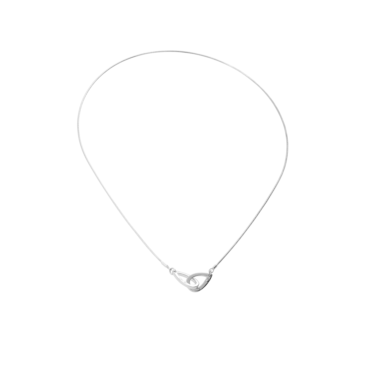 Small Linked Petal Pendant
