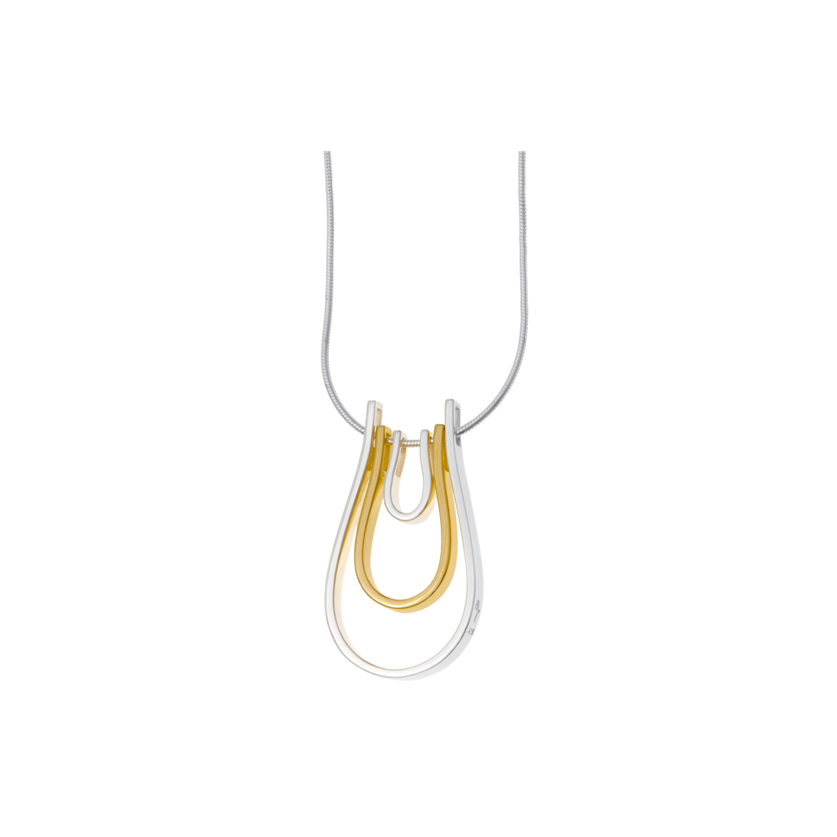 Horse Shoe Tri Pendant