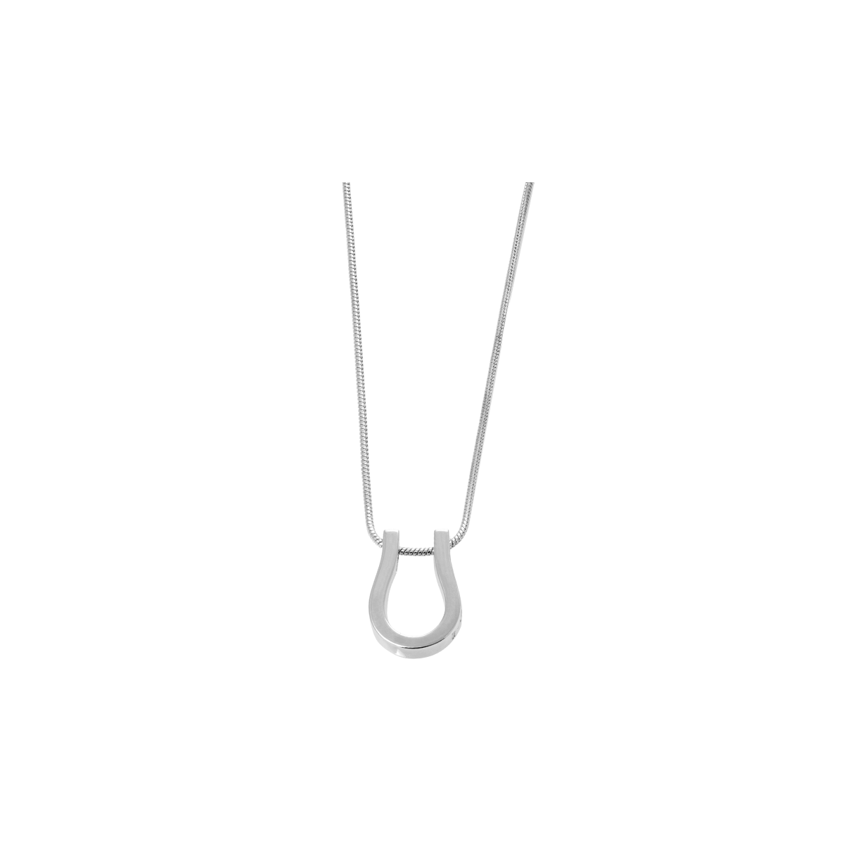Horse Shoe Petal Pendant