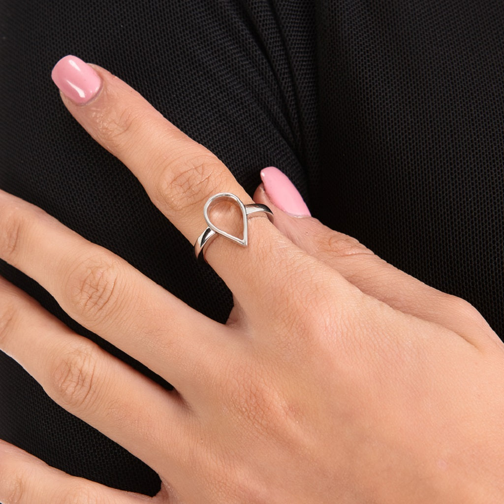 Open Petal Ring