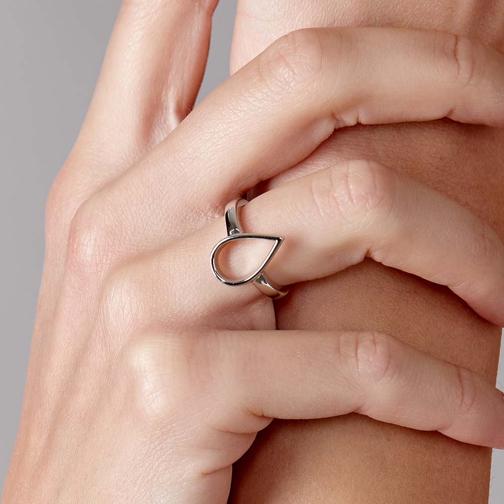 Open Petal Ring
