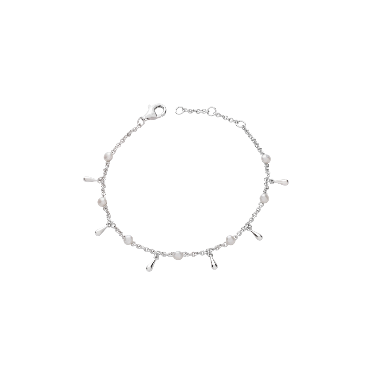 Royal Pearl Drop Anklet