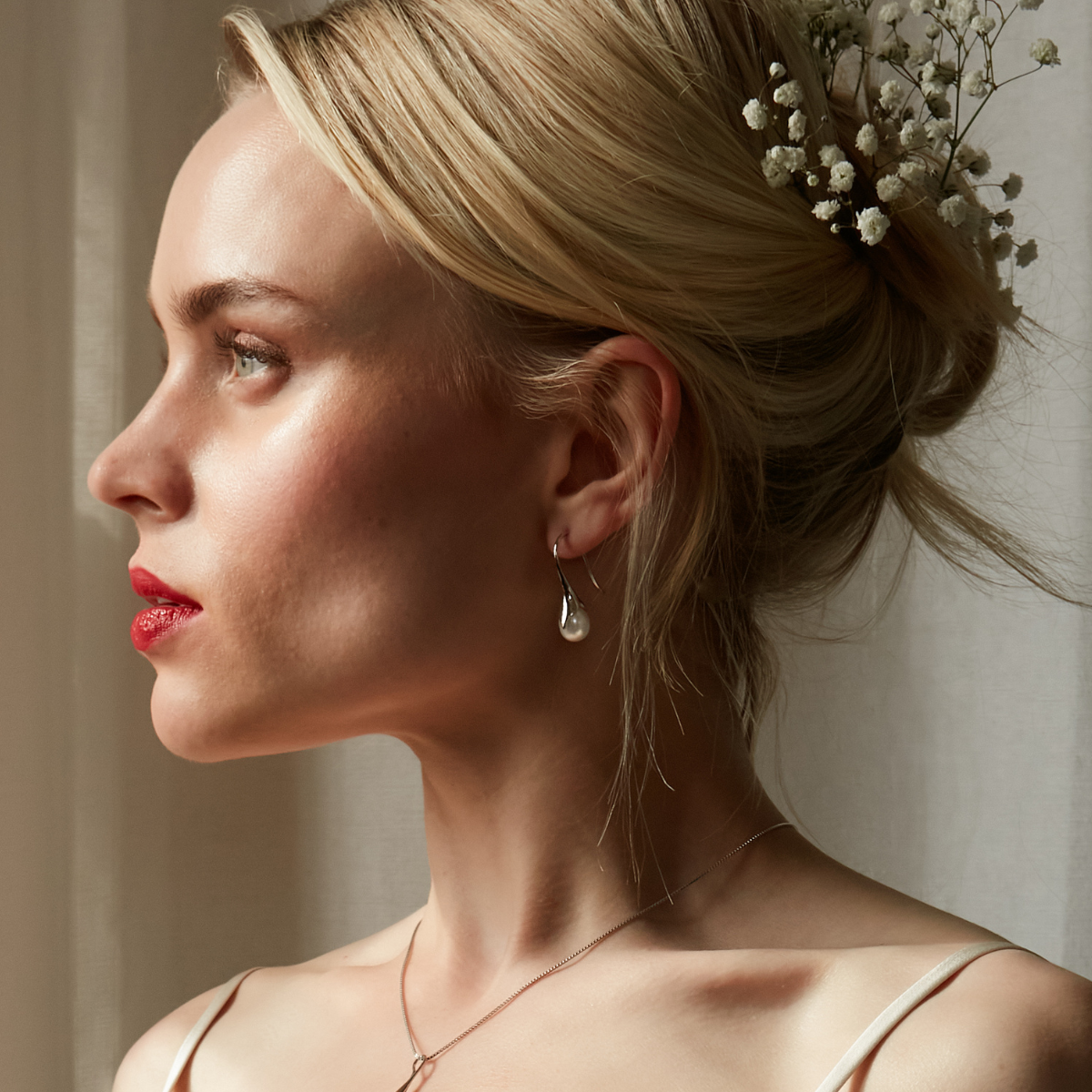 Pearl Drop Earrings
