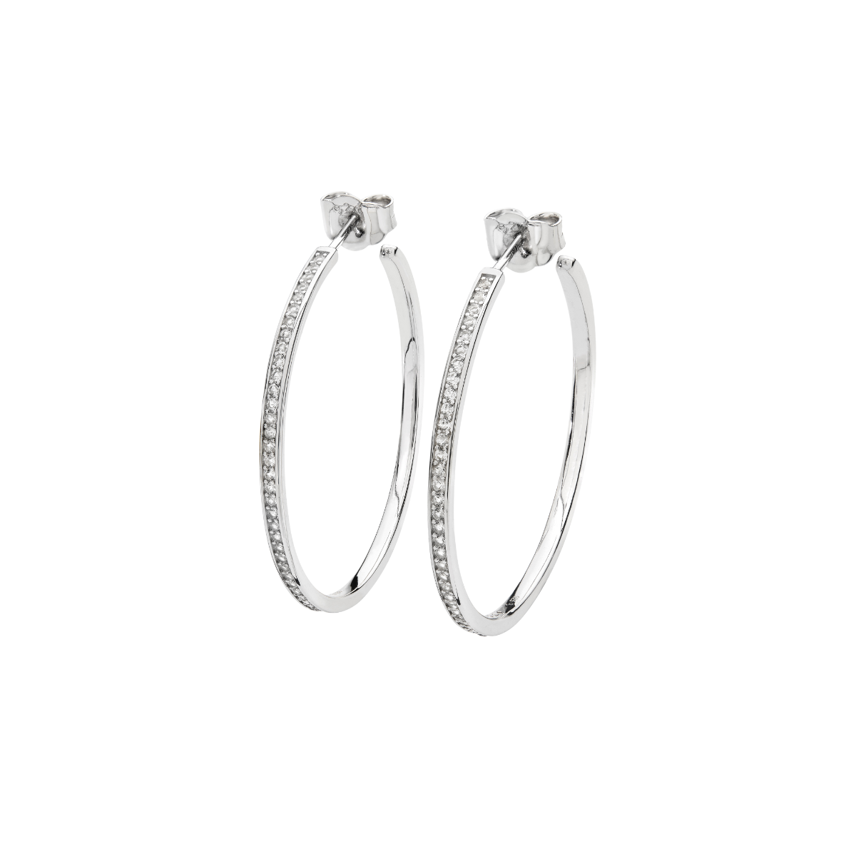 Skinny Drip Large Hoop