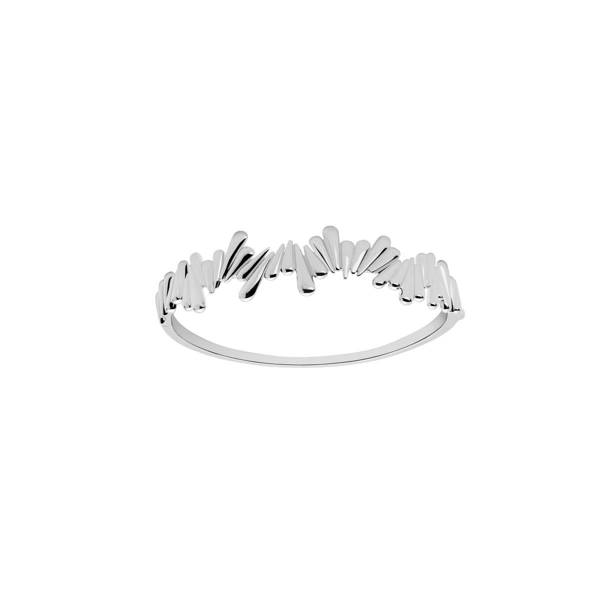 Shard Bangle with Hinge