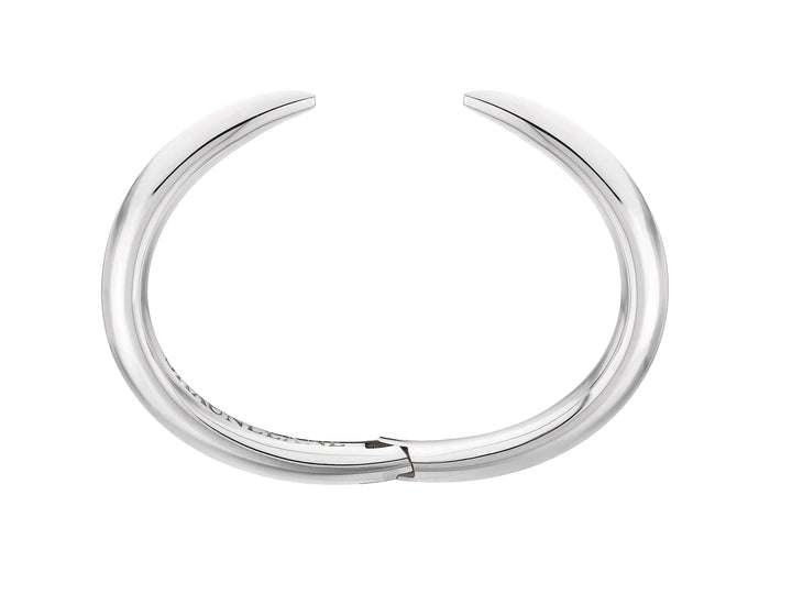 SILVER ARC BANGLE