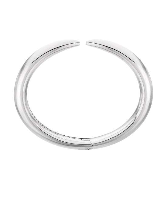 SILVER ARC BANGLE