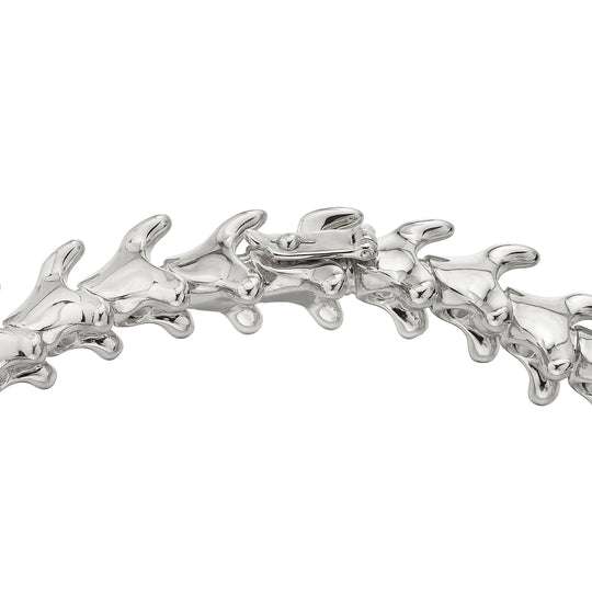 SILVER SERPENTS TRACE SLIM BRACELET