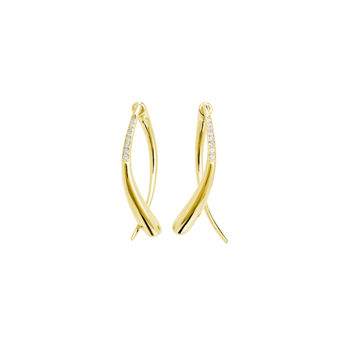 Sycamore Front and Back Earrings