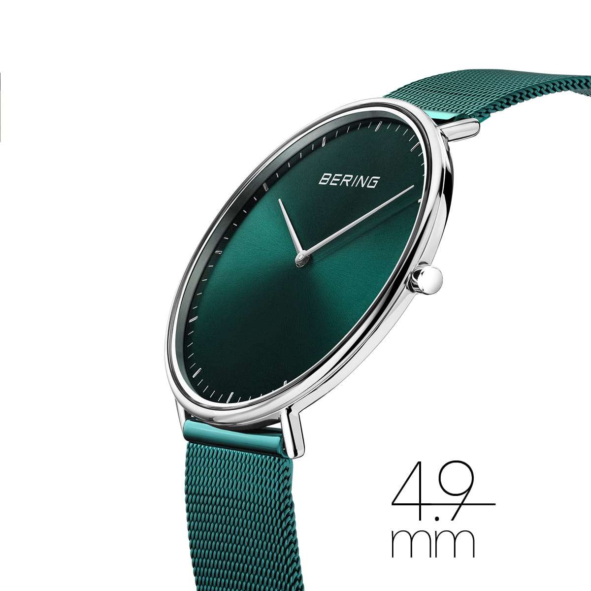 Bering Ultra Slim polished silver