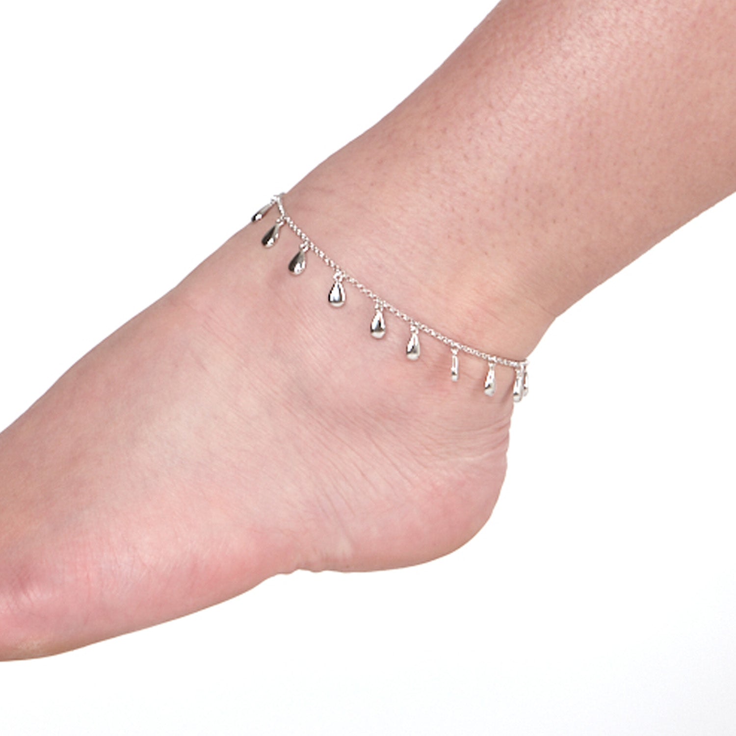 Tear Drop Anklet