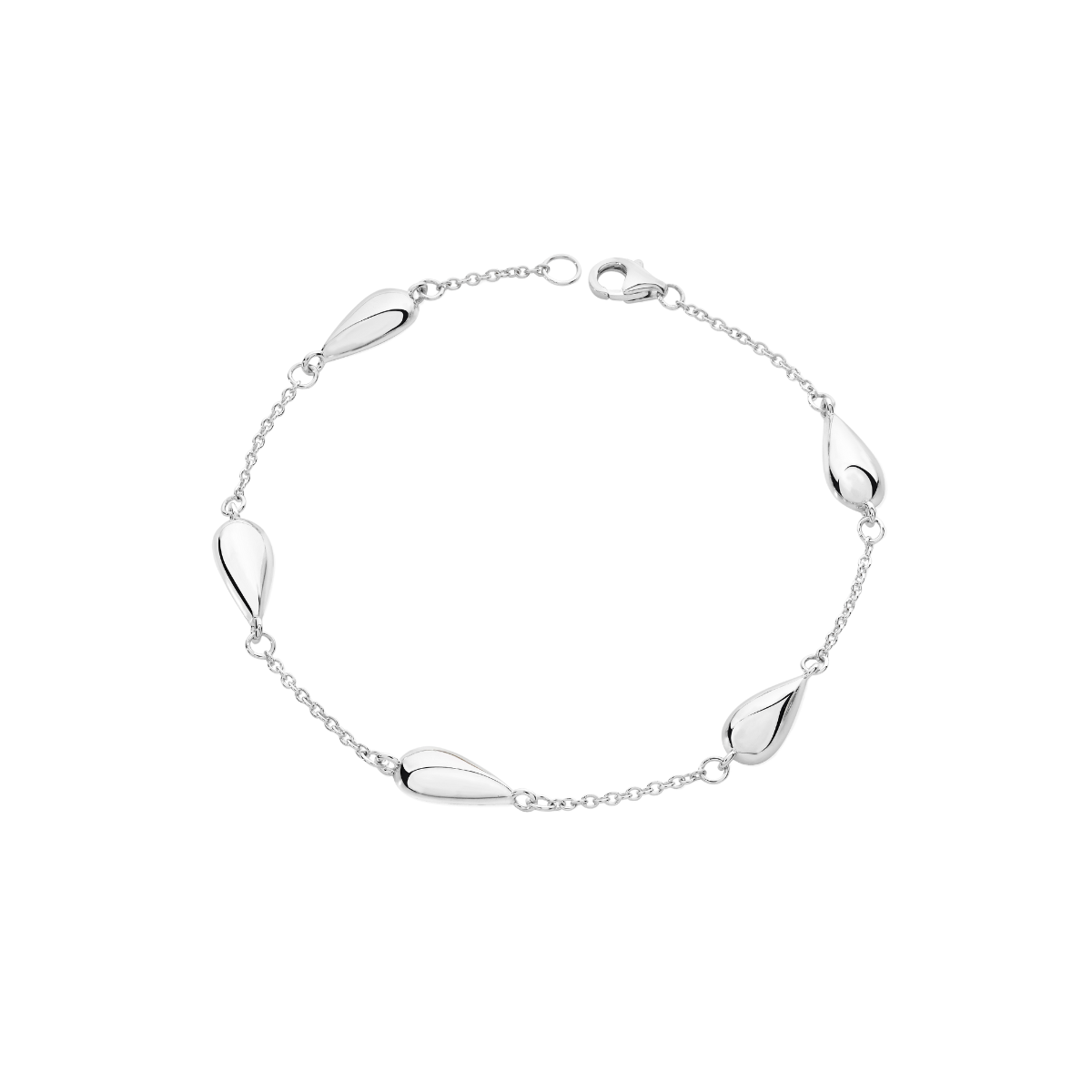 Station Tear Drop Bracelet