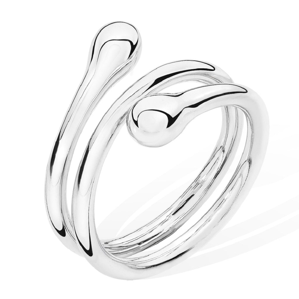 Coil Tear Drop Ring