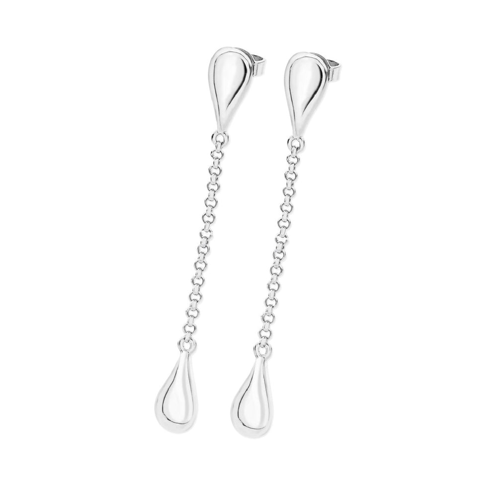 Station Tear Drop Earrings