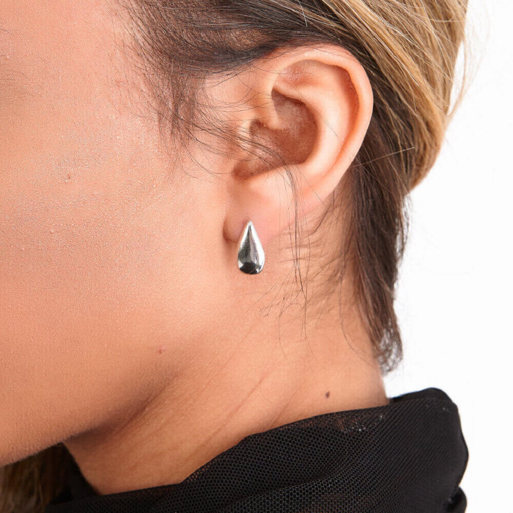 Large Tear Drop Studs