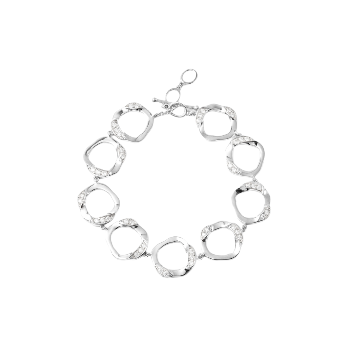 Volcan Bracelet with White Topaz