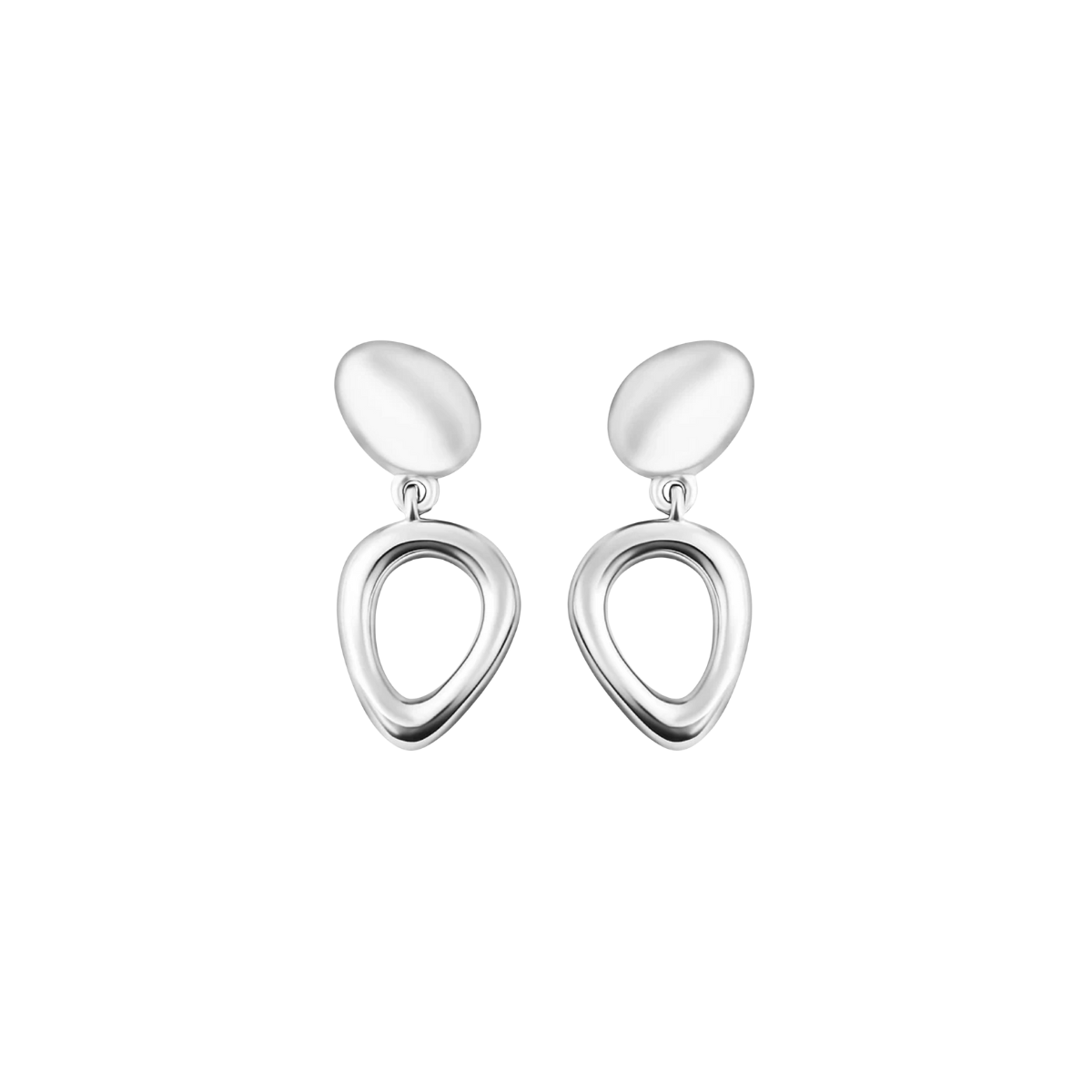 Volcan Stud Drop Earrings