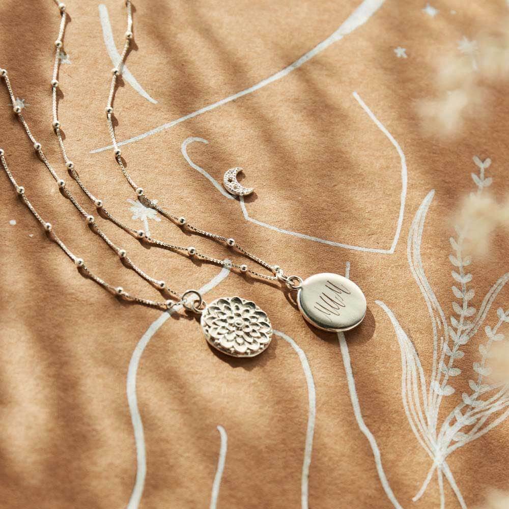 Chlobo Bobble Chain Moonflower Necklace
