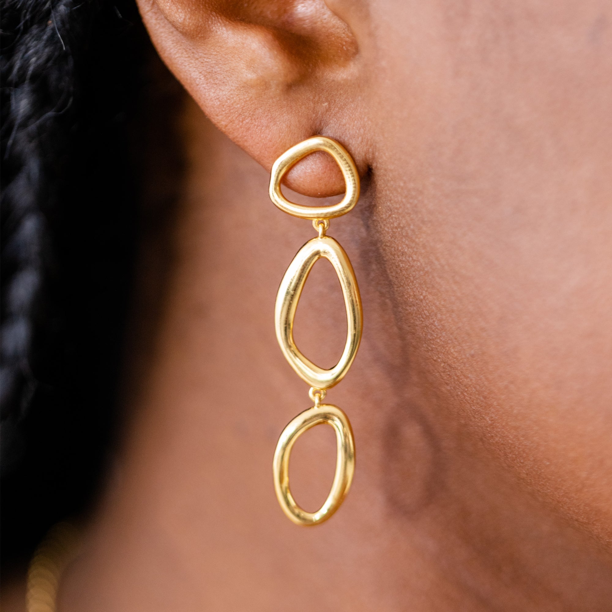 Volcan Drop Earrings